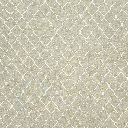 Cup Of Tea Fern by Carole Designer Fabric In The Details 78% Polyester, 14% Cotton, 8% Linen India 3" V, 2 1/4" H 54" - Swanky Fabrics -