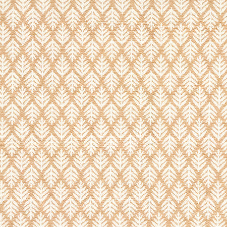 Fern Hill Toast by Carole Designer Fabric Earthbound 88% Polyester, 7% Cotton, 5% Linen 60,000 Wyzenbeek Double Rubs 1 3/8" V, 7/8" H 55" - Swanky Fabrics -