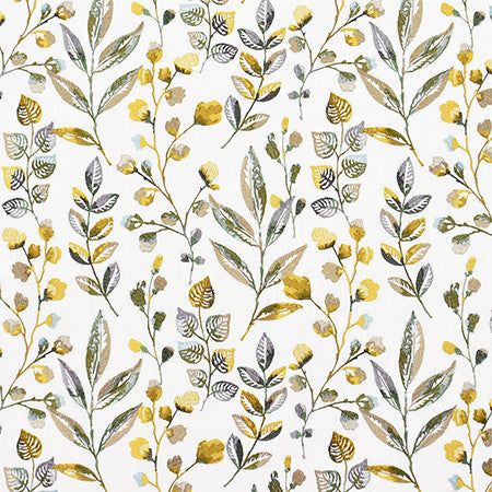 Every Moment Forest by Carole Designer Fabric Jade 71% Polyester, 29% Cotton India 18 7/8" V, 17" H 51" - Swanky Fabrics -