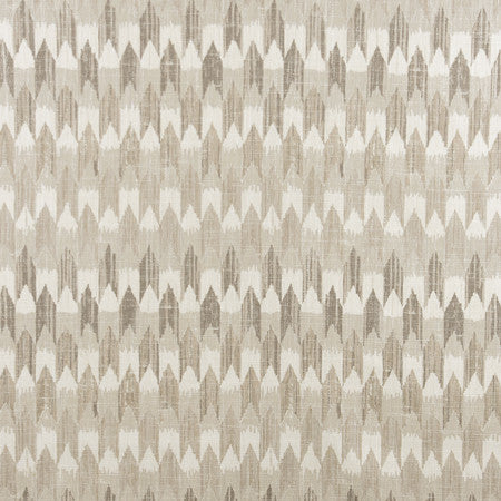 Arrow Trail Cashew by Carole Designer Fabric Well-Traveled 36% Polyester, 26% Cotton, 22% Viscose, 16% Linen China 30,000 Wyzenbeek Double Rubs </p><p>Repeat: 13 1/2" V, 13 1/2" H 55" - Swanky Fabrics -