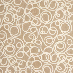 Lost And Found Taupe by Carole Designer Fabric