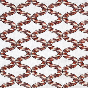 Curves Ahead Plum Rose by Carole Designer Fabric