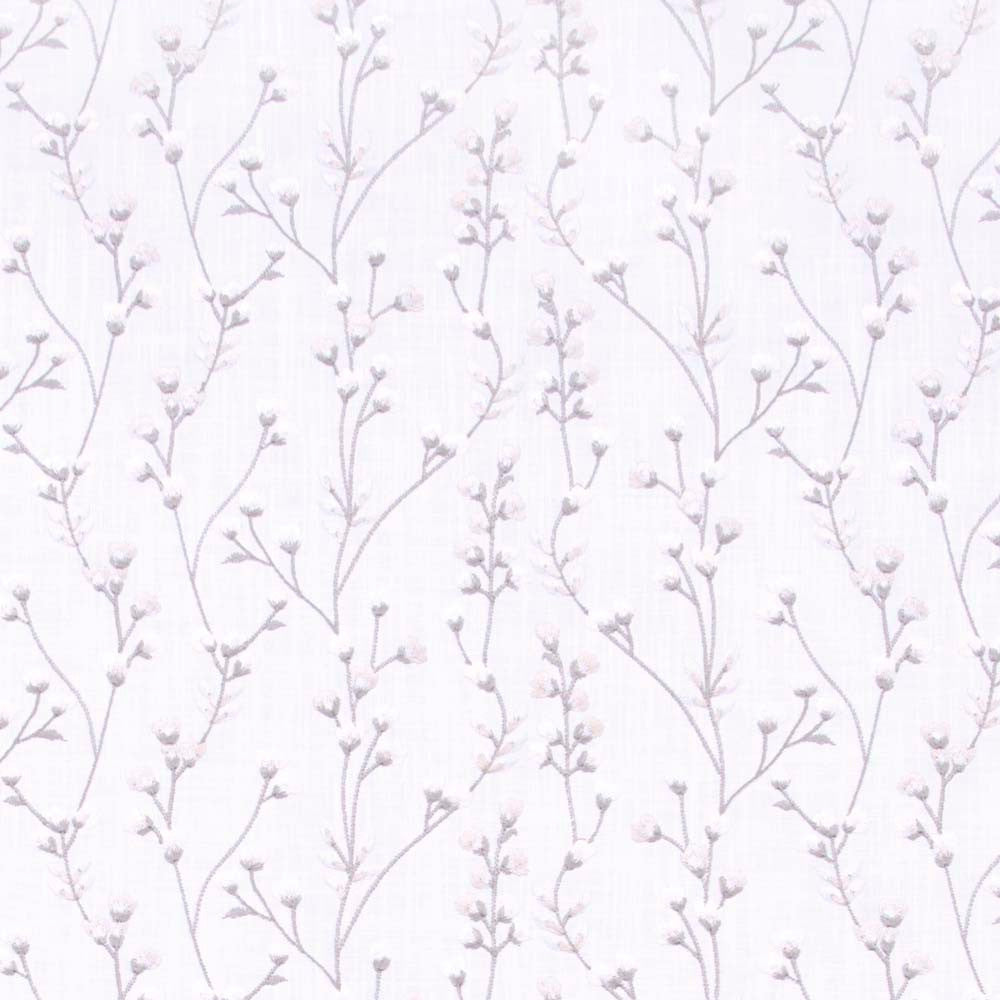 To Be A Poet Snow Flake by Carole Designer Fabric Ash Oak 73% Cotton, 27% Polyester India 20,000 Wyzenbeek Double Rubs Horizontal: 13.5 and Vertical: 6.25 54 - Swanky Fabrics -