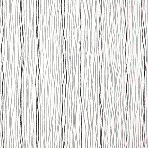 Get In Line Slate by Carole Designer Fabric