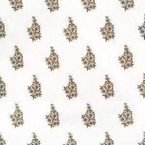 Beauty And Charm Bronze by Carole Designer Fabric