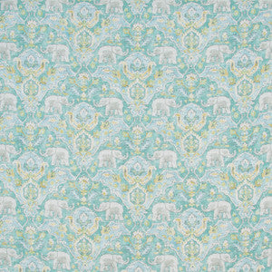Elephant Parade Caribe by Carole Designer Fabric