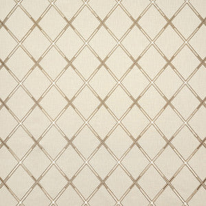 Diamond Array Oatmeal by Carole Designer Fabric