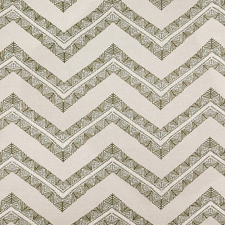 Like Your Style Moss by Carole Designer Fabric Hidden Treasure 57% Linen, 37% Cotton, 6% Viscose India 9" V, 18" H 52.375" - Swanky Fabrics -