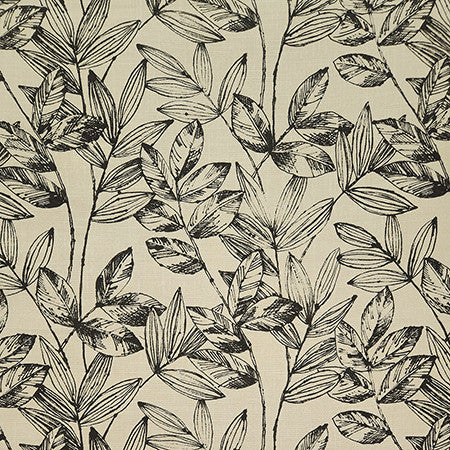 Hassle Free Chocolate by Carole Designer Fabric Evergreen 85% Polyester, 15% Linen China 21,000 WYZENBEEK DOUBLE RUBS 25" V, 27" H 54" - Swanky Fabrics -