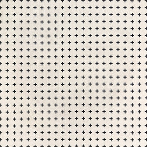 It Is Happening Black by Carole Designer Fabric