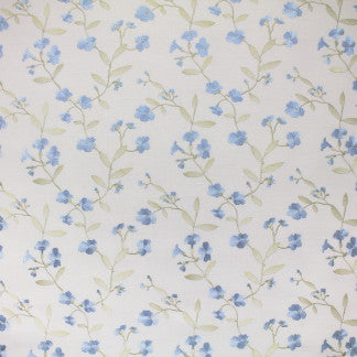 Wedding Toast Cornflower by Carole Designer Fabric Enclave 54% Polyester, 46% Cotton India Passes 30,000 Double Rubs Wyzenbeek Horizontal: 13 3/8" and Vertical: 9 1/4" V 54" - Swanky Fabrics -