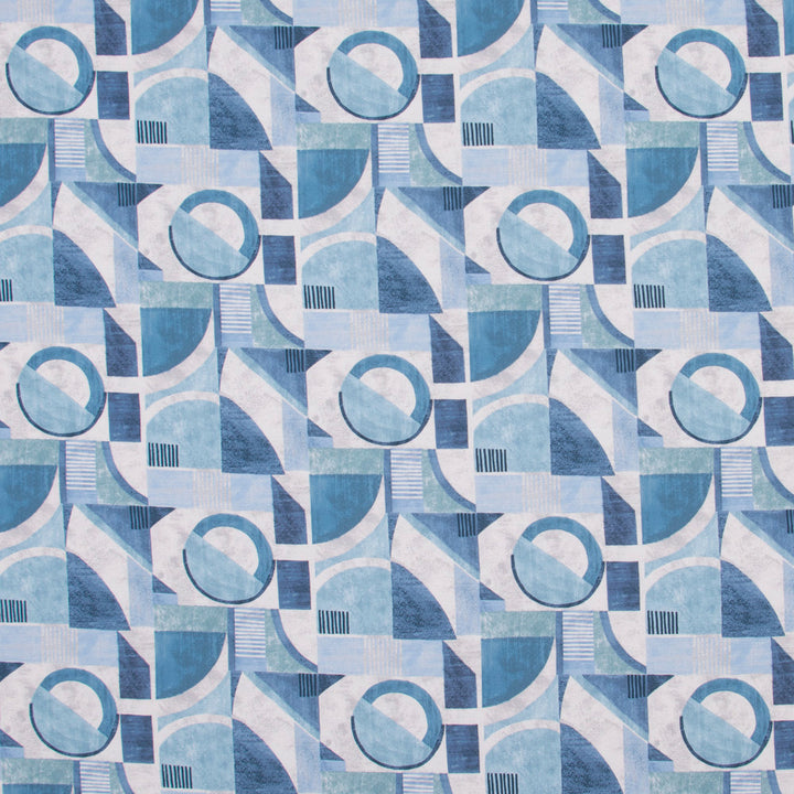 Weatherstone Ocean by Carole Designer Fabric Bluebird 100% Polyester India Passes 30,000 Double Rubs Wyzenbeek Horizontal: 6.75 and Vertical: 13.5 54 - Swanky Fabrics -