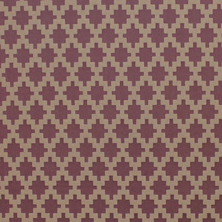Two Tier Plumberry by Carole Designer Fabric Garden Gala 43% COTTON, 31% POLYESTER, 26% ACRYLIC INDIA Passes 8,000 Circular Rubs Martindale Horizontal: 13 1/2" and Vertical: 5 7/8" V 52" - Swanky Fabrics -