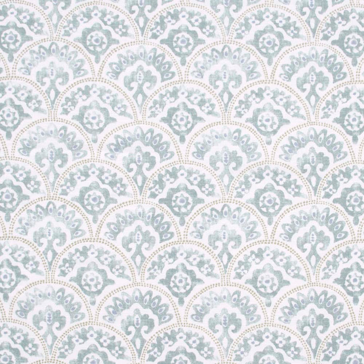 Under The Radar Celadon by Carole Designer Fabric Pink Jade 100% Cotton- SSR Pakistan 12,000 Wyzenbeek Double Rubs Horizontal: 13.5 and Vertical: 12.625 54 - Swanky Fabrics -