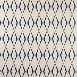 Double Take Navy by Carole Designer Fabric Something Blue 34% Viscose, 28% Poly, 28% Linen, 10% Ra China Passes 60,000 Double Rubs Wyzenbeek Horizontal: 0" and Vertical: 6" 3" H 54" - Swanky Fabrics -