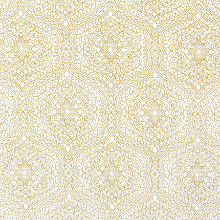 Great Love Wheat by Carole Designer Fabric Moonstone 80% Cotton, 20% Polyester India N/A 12 1/2" V, 8 7/8" H 51.5" - Swanky Fabrics -