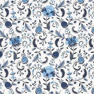 Dare Me Porcelain by Carole Designer Fabric