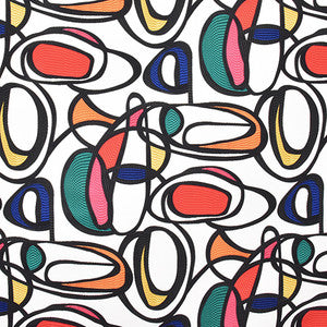 Great Conversation Multi by Carole Designer Fabric