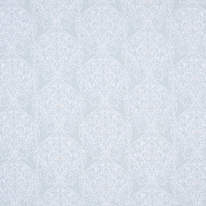 Unexpected Love Spa by Carole Designer Fabric Spearmint 70% Polyester, 30% Cotton India N/A Horizontal: 15.875 and Vertical: 9 51.5 - Swanky Fabrics -
