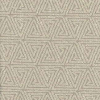 Gabled Roof Moonstone by Carole Designer Fabric Clean Comfort 63% Polyester, 37% Cotton India 4 1/8" V, 2 1/4" H 55" - Swanky Fabrics -