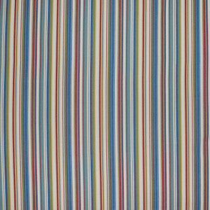 Cabaret Stripe Primary by Carole Designer Fabric