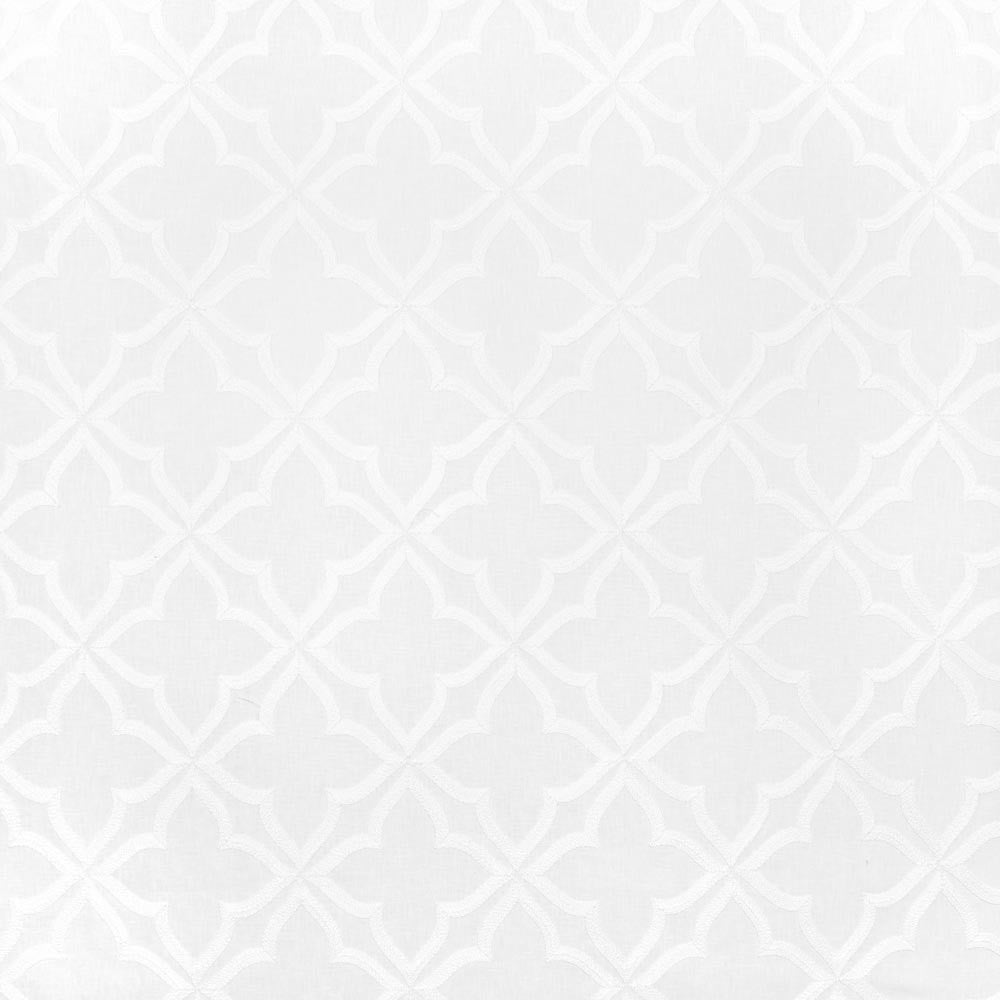 Star Trail White by Carole Designer Fabric Silver Fox 70% Polyester, 30% Cotton India N/A Horizontal: 875 and Vertical: 925 52 - Swanky Fabrics -