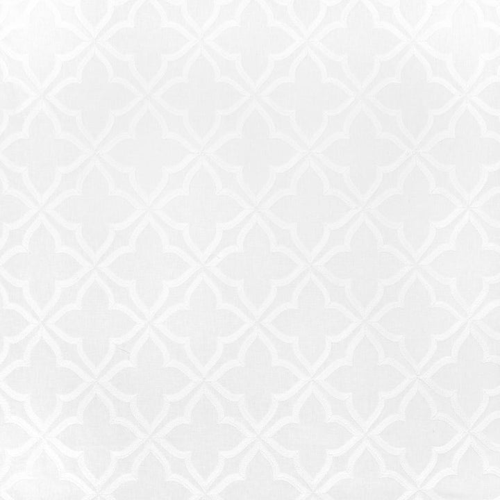Star Trail White by Carole Designer Fabric Silver Fox 70% Polyester, 30% Cotton India N/A Horizontal: 875 and Vertical: 925 52 - Swanky Fabrics -