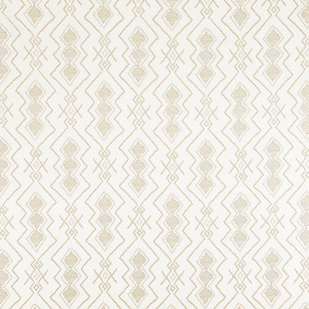 Fresh Form Glacier by Carole Designer Fabric Hidden Treasure Base: 84% Cotton, 16% Polyester Embr: 100% Cotton India 12 1/2" V, 3 3/4" H HD 54" - Swanky Fabrics -