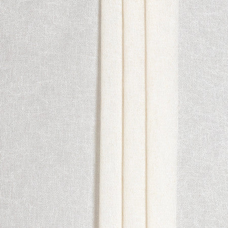 Frosted Over Cream by Carole Designer Fabric Sheer Impressions 65% Polyester, 35% Recycled Polyester N/A None 115"" - Swanky Fabrics -