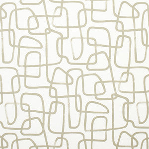Wrong Turn Sand by Carole Designer Fabric