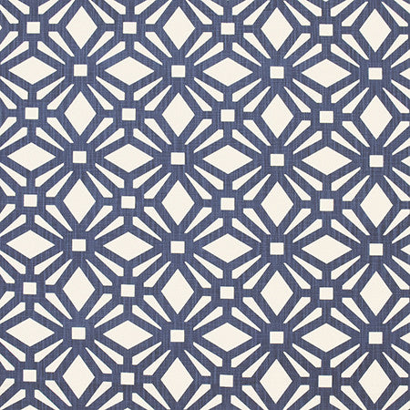 Of All Time Denim by Carole Designer Fabric Prisma 54% Cotton, 46% Polyester CHINA N/A 6 1/4" V, 6 3/4"H 54" - Swanky Fabrics -