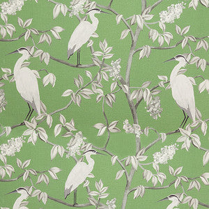 Spot A Heron Kiwi by Carole Designer Fabric
