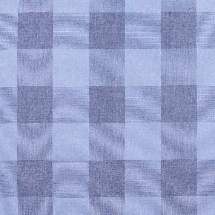 Company Picnic Indigo by Carole Designer Fabric Red Sea 100% Polyester India 51,000 Wyzenbeek Double Rubs Horizontal: 7.75 and Vertical: 8 54 - Swanky Fabrics -