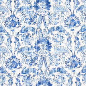 Grove Garden Porcelain Blue by Carole Designer Fabric