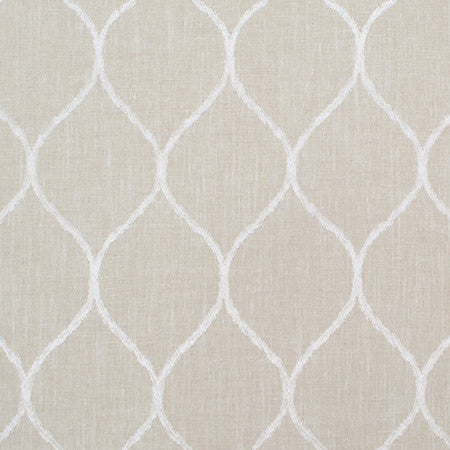 As You Go Beige by Carole Designer Fabric Moonstone 52% Cotton, 25% Rayon, 18% Polyester, 5% Linen India 7 1/2" V, 4 1/4" H 52" - Swanky Fabrics -