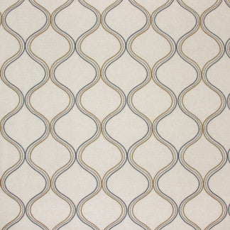 Forever Young Natural by Carole Designer Fabric Looking Glass 69% Polyester, 23% Cotton, 8% Linen INDIA N/A Horizontal: 8 1/2" and Vertical: 9 1/2" 52" - Swanky Fabrics -