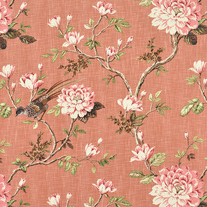 Garden Bird Clay by Carole Designer Fabric