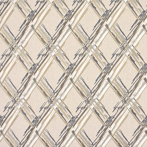 Broken Diamonds Sandalwood by Carole Designer Fabric