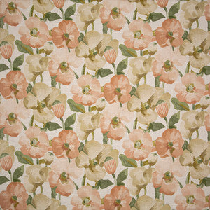 Finch Way Peach by Carole Designer Fabric