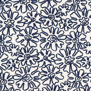 To Care For Indigo by Carole Designer Fabric
