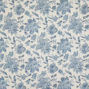 She Explores Cornflower by Carole Designer Fabric