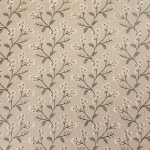 Flowering Trees Fawn by Carole Designer Fabric