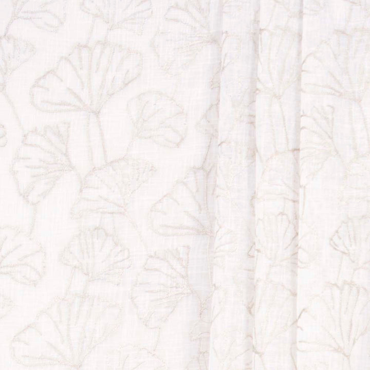Island Culture Sand by Carole Designer Fabric Sheer Intrigue 100% Polyester India N/A Horizontal: 11.375 and Vertical: 11.375 51 - Swanky Fabrics -