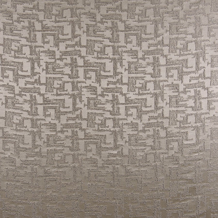 Crossed Paths Oyster by Carole Designer Fabric Marble & Brass 78% Polyester, 22% Cotton India N/A 11 3/8" V, 13 3/8" H 54" - Swanky Fabrics -