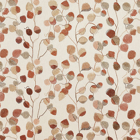 Be The Magic Sedona by Carole Designer Fabric Dawn & Dusk Base: 72% Cotton, 28% Polyester. Embr: 100% Polyester India 30,000 WYZENBEEK DOUBLE RUBS 12 3/8" V, 26 3/4" H 53.25" - Swanky Fabrics -