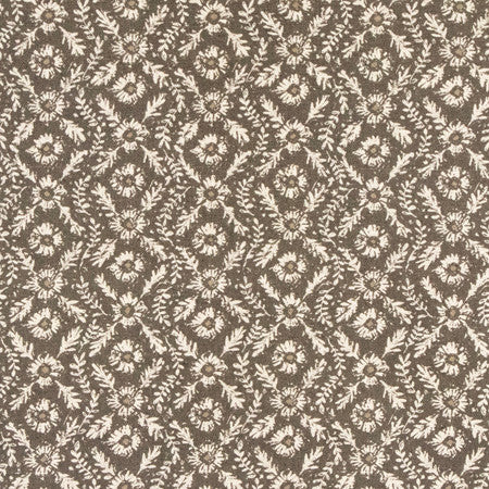 Nature Reserve Truffle by Carole Designer Fabric Earthbound 85% Cotton, 15% Linen 45,000 Martindale Circular Rubs 9" V, 4 1/8" H 54" - Swanky Fabrics -