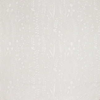 Peaceful Feeling White by Carole Designer Fabric Sheer Genius 70% Polyester, 30% Cotton India N/A </p><p>Repeat: 15 3/8" V, 25 3/8" H 51" - Swanky Fabrics -