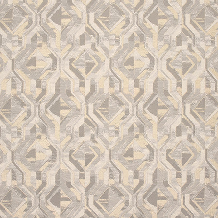 Have At It Silver by Carole Designer Fabric State Of The Art 90% Polyester, 10% Viscose INDIA N/A 14" V, 18" H 54" - Swanky Fabrics -