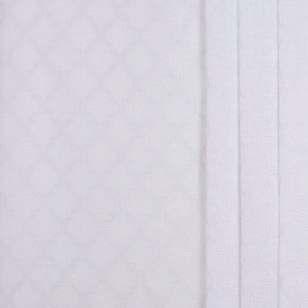 Turn Around Fossil by Carole Designer Fabric Sheer Marvel 100% Polyester TURKEY 4" V, 3 1/8" H 118" - Swanky Fabrics -