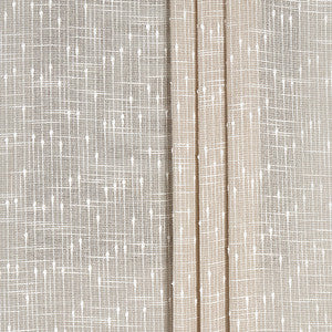 Unique Vision Oatmeal by Carole Designer Fabric
